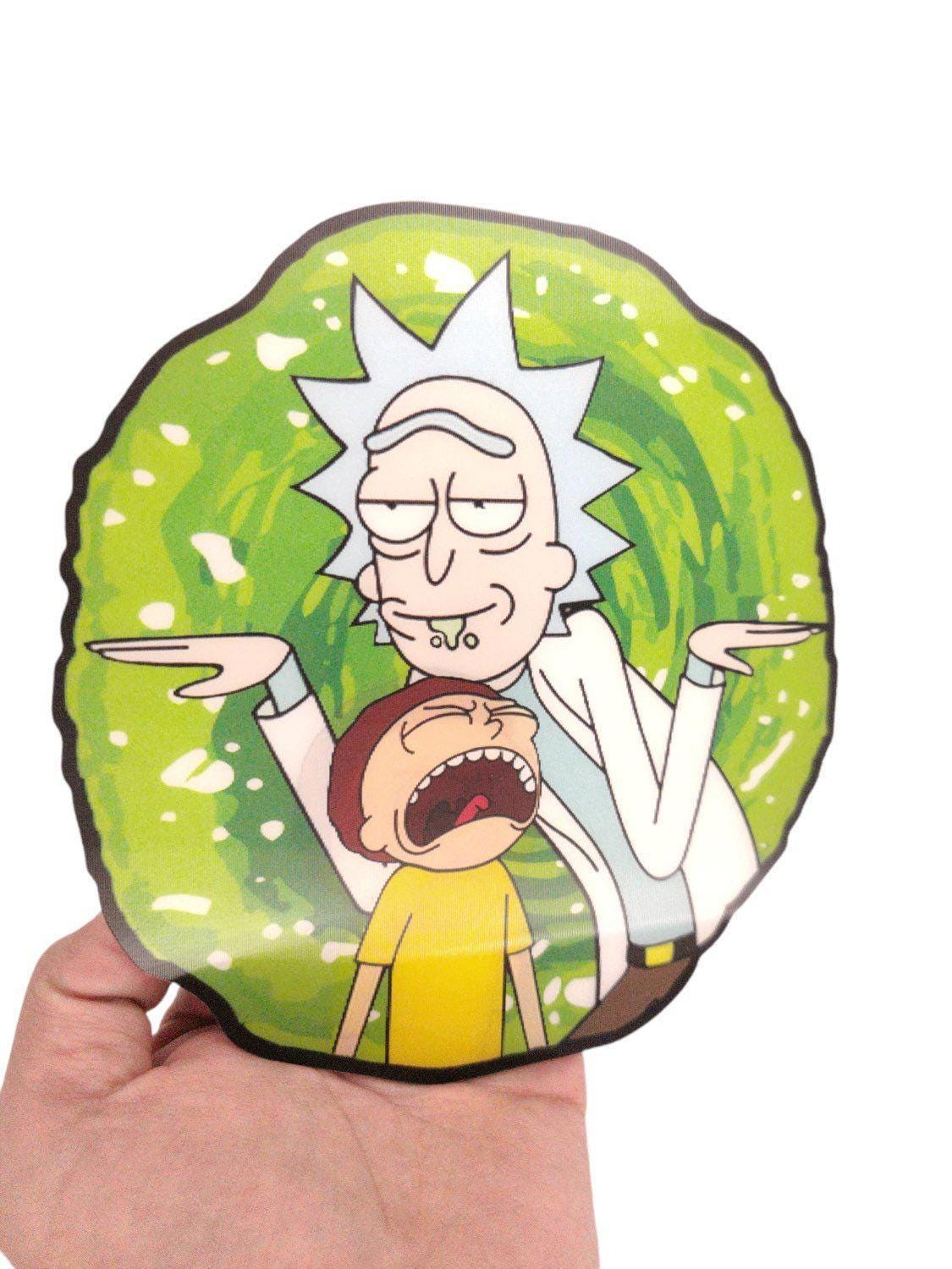 Rick R&M 3D Motion Sticker