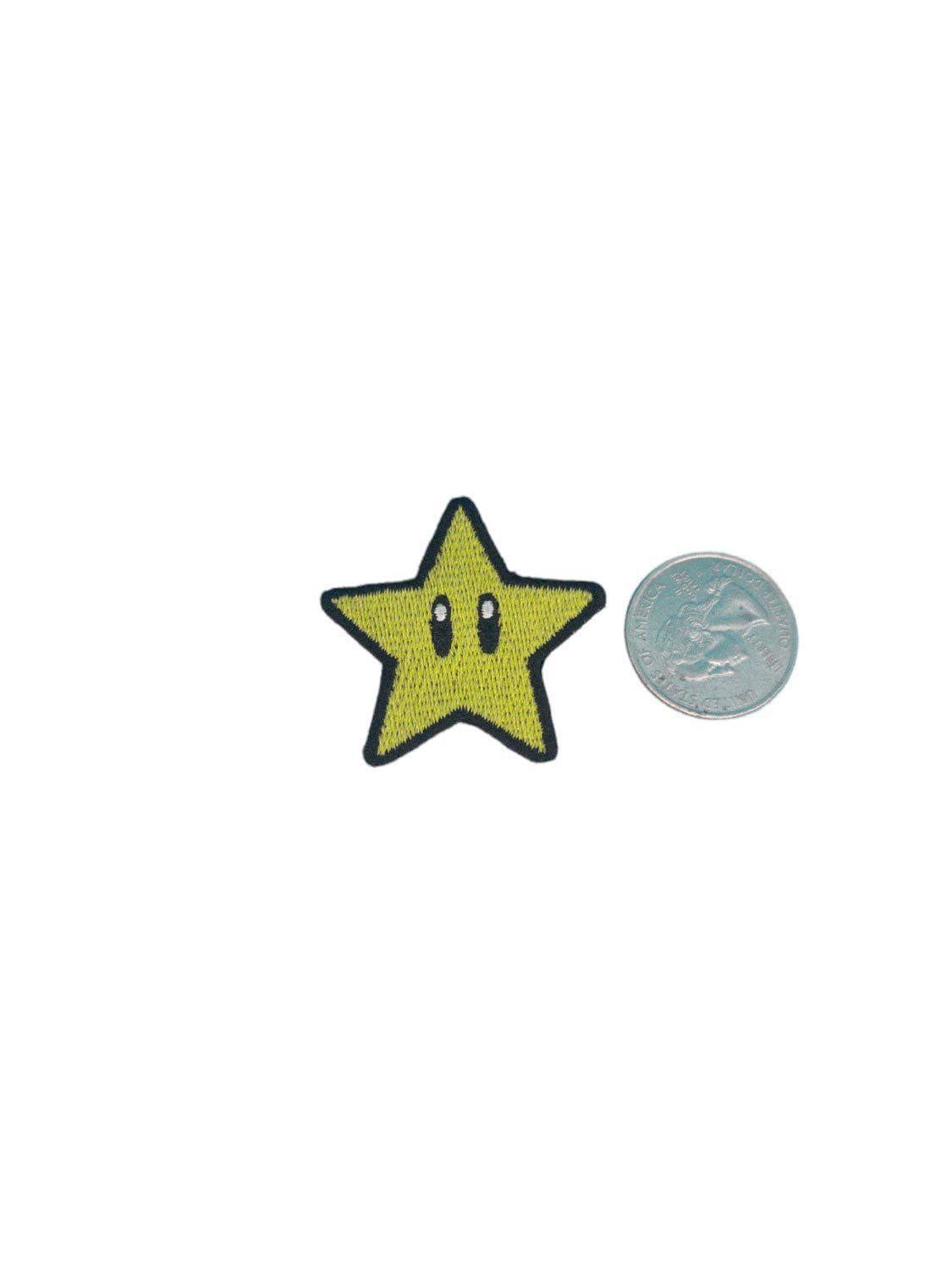 Small Star Iron On Patch