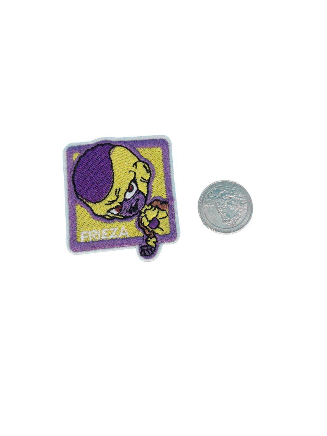 Golden DBZ Iron On Patch