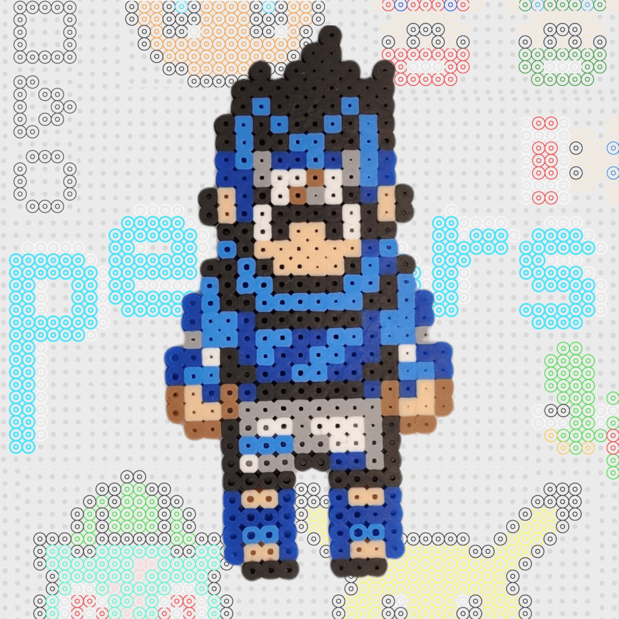 Sasuke Small Perler