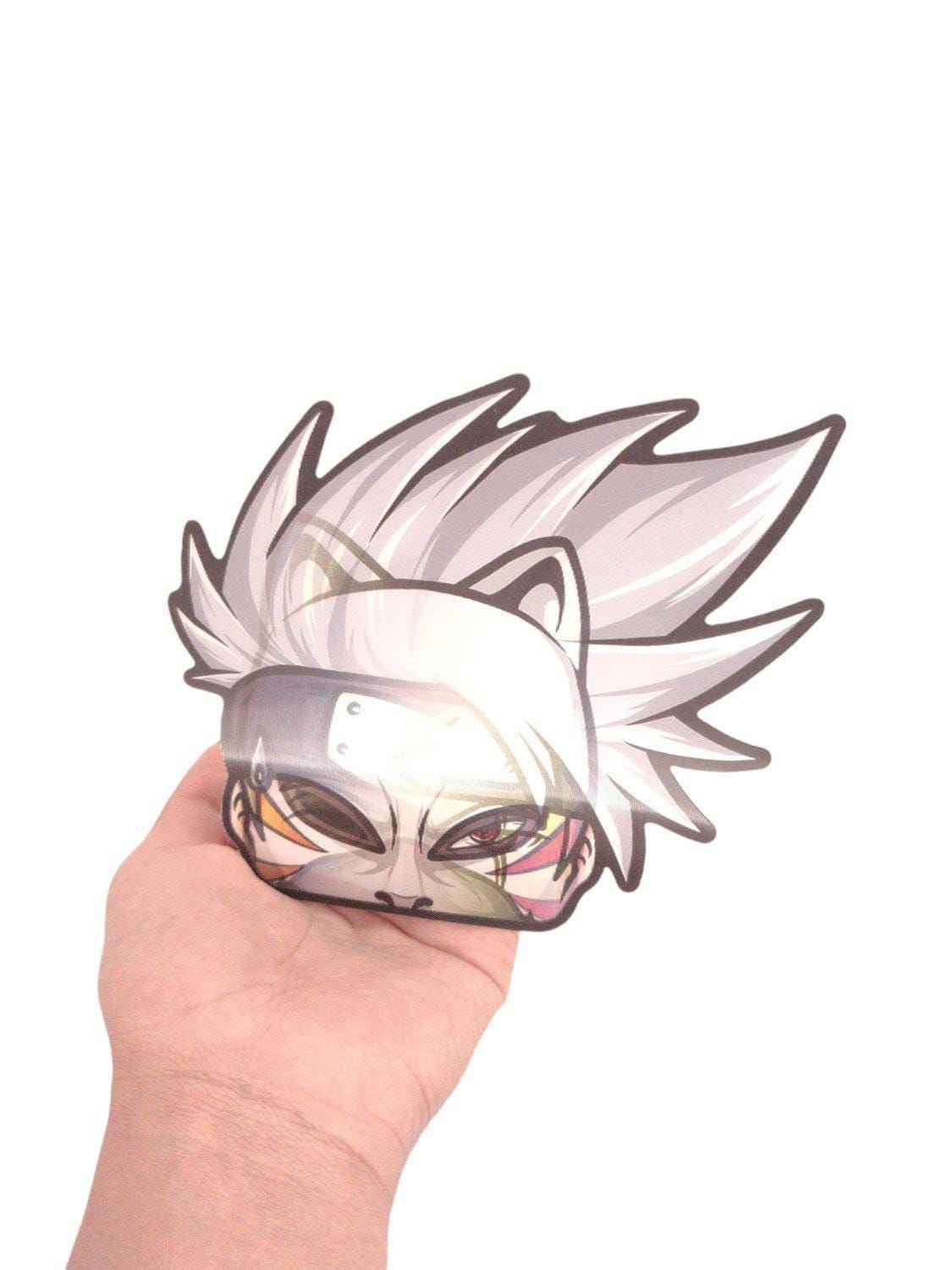 Kakashi Shinobi Ninja 3D Motion Peeker Sticker