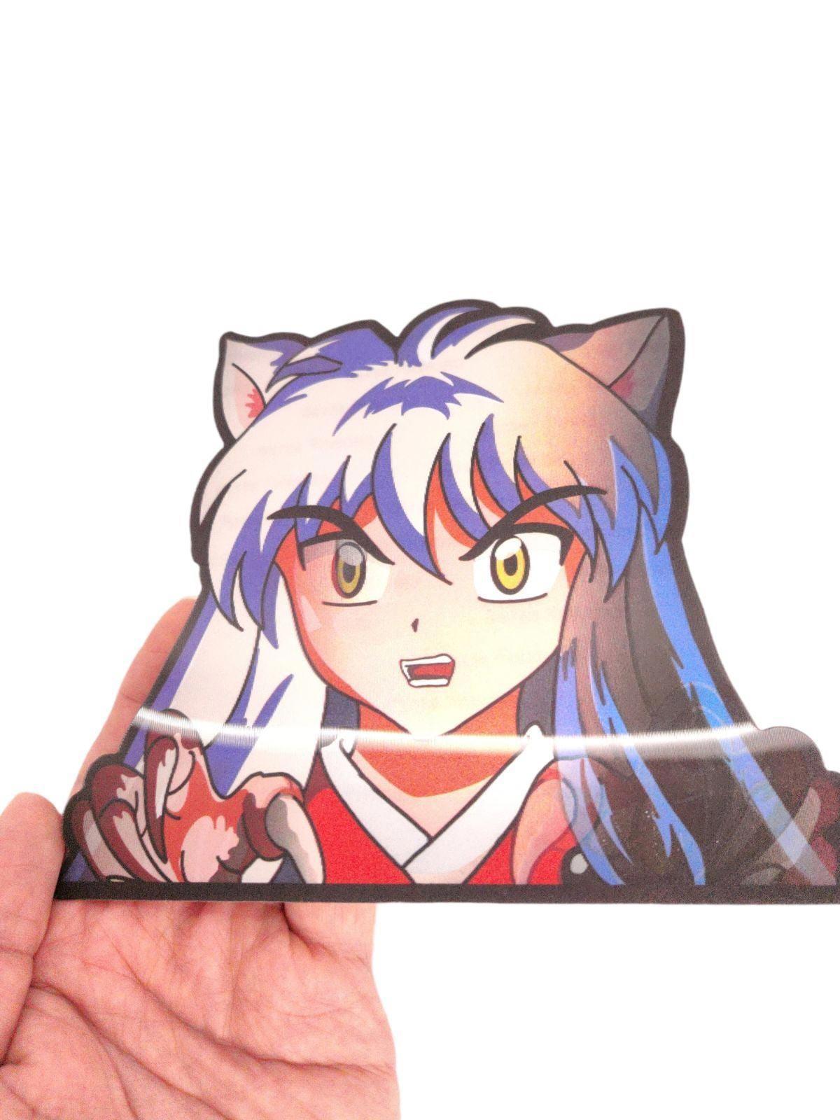 Anime 3D Motion Peeker Sticker