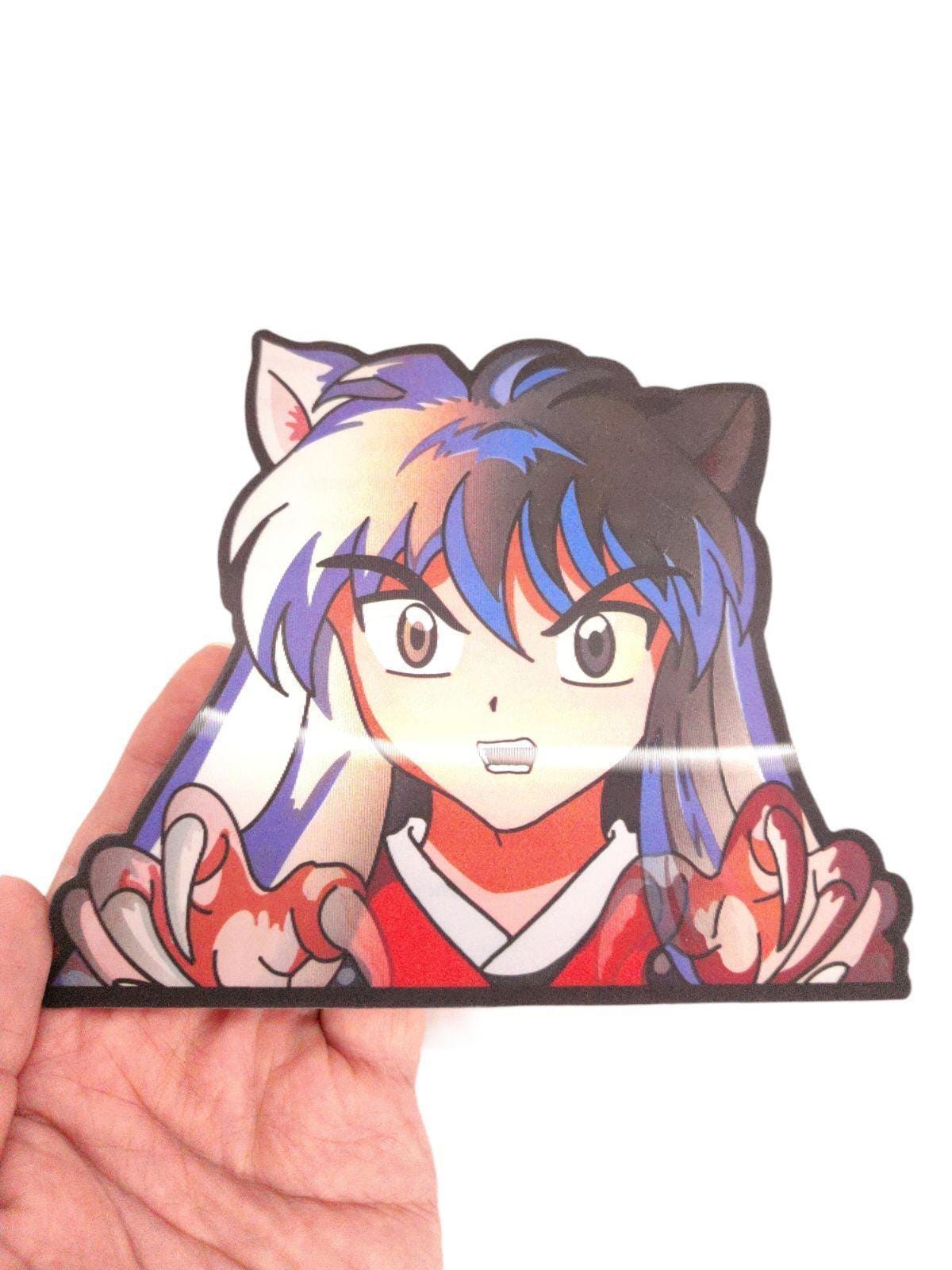 Anime 3D Motion Peeker Sticker