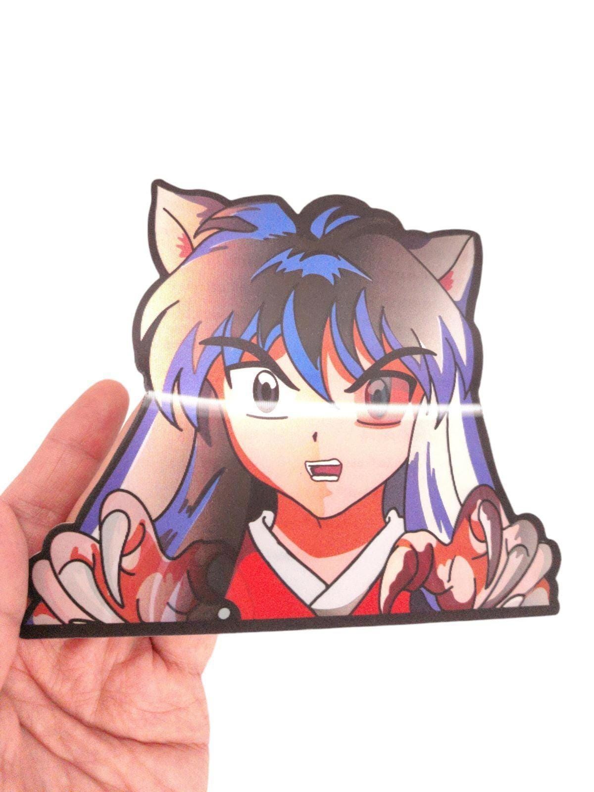 Anime 3D Motion Peeker Sticker