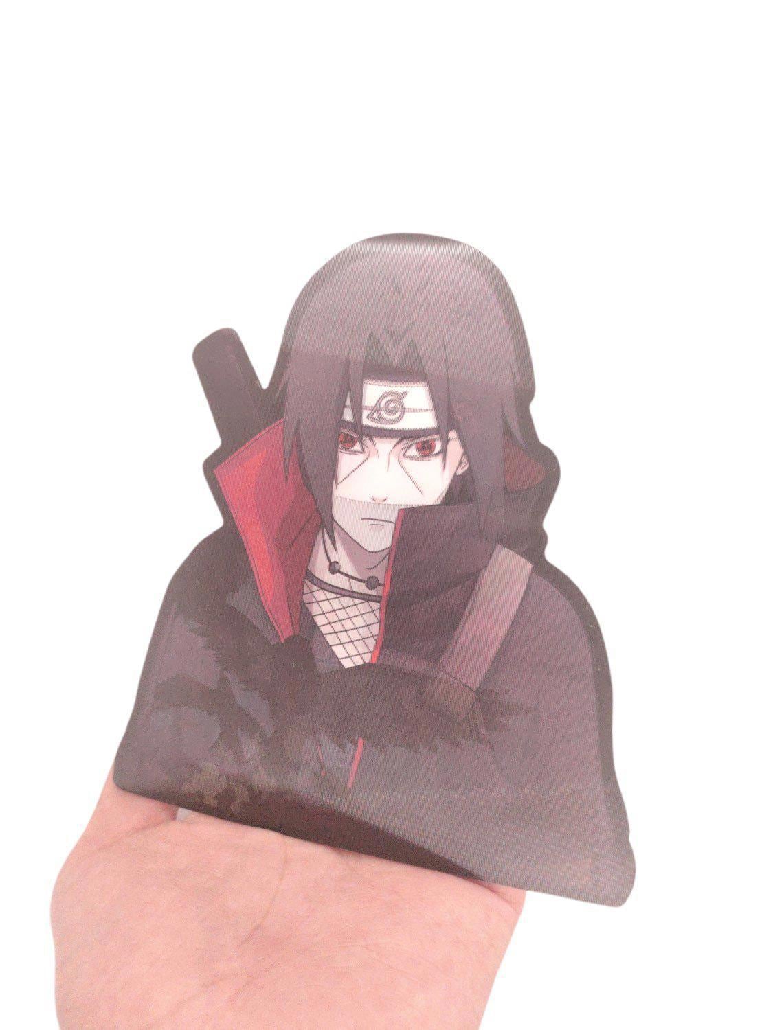 Itachi Ninja Shinobi 3D motion peeker sticker