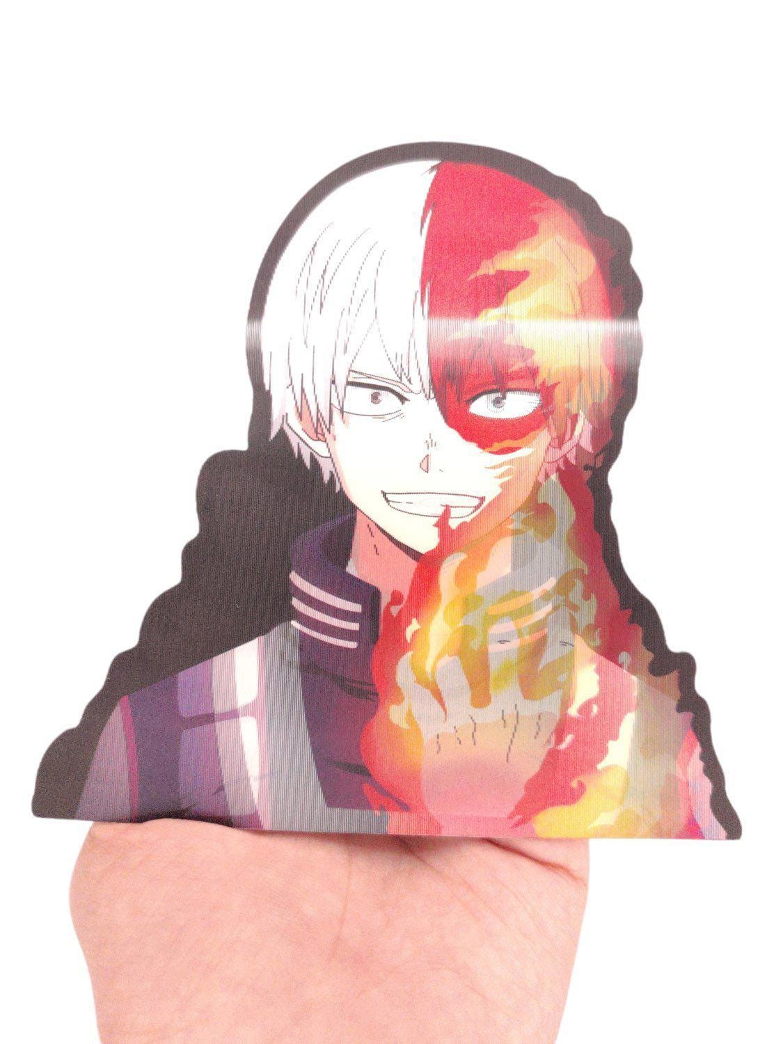Hero MHA 3D motion peeker sticker