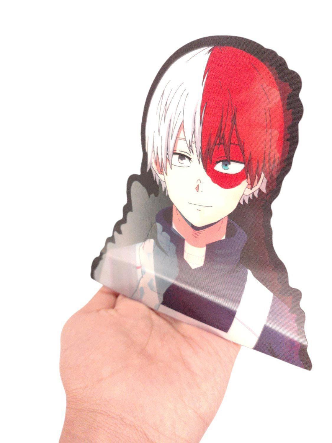 Hero MHA 3D motion peeker sticker