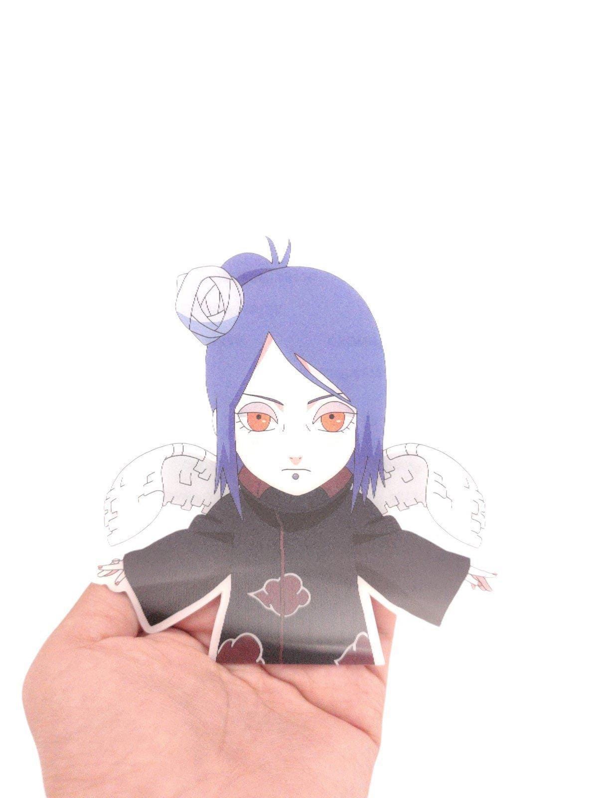 Konan Ninja Shinobi 3D Motion Peeker Sticker