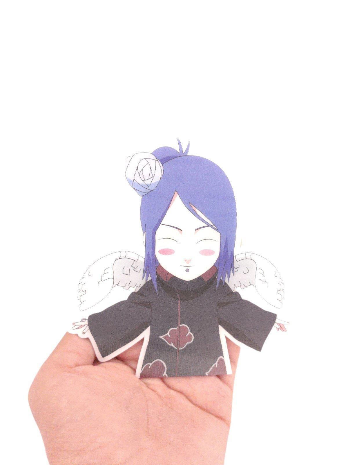 Konan Ninja Shinobi 3D Motion Peeker Sticker
