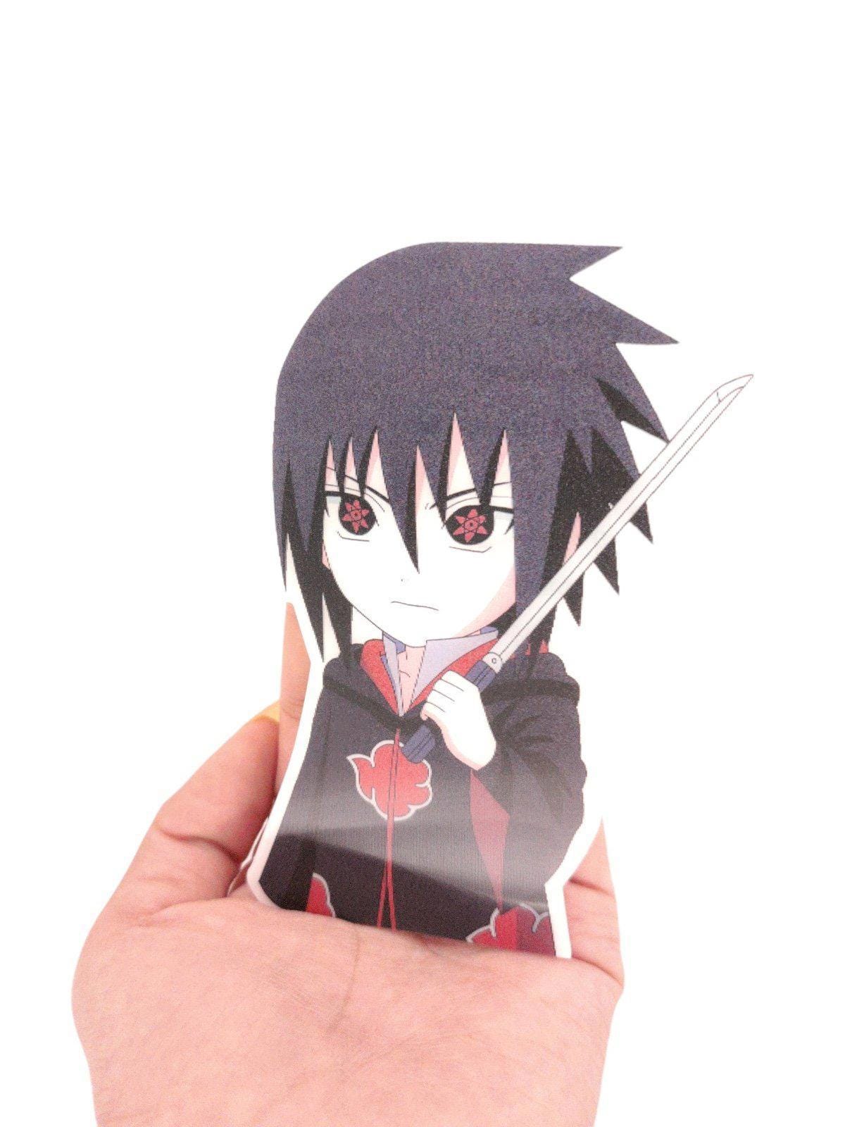 Sasuke Ninja Shinobi 3D Motion Peeker Sticker