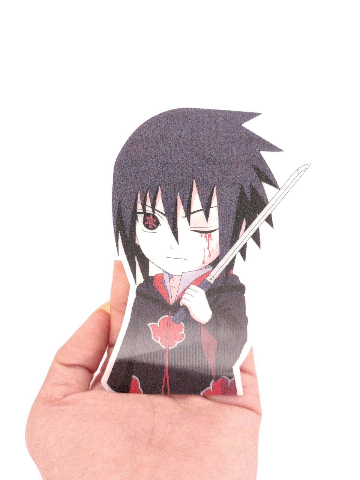Sasuke Ninja Shinobi 3D Motion Peeker Sticker