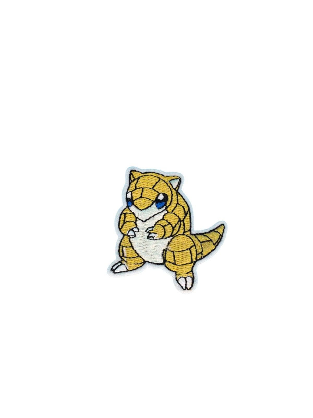 Sandshrew Poke Iron On Patch