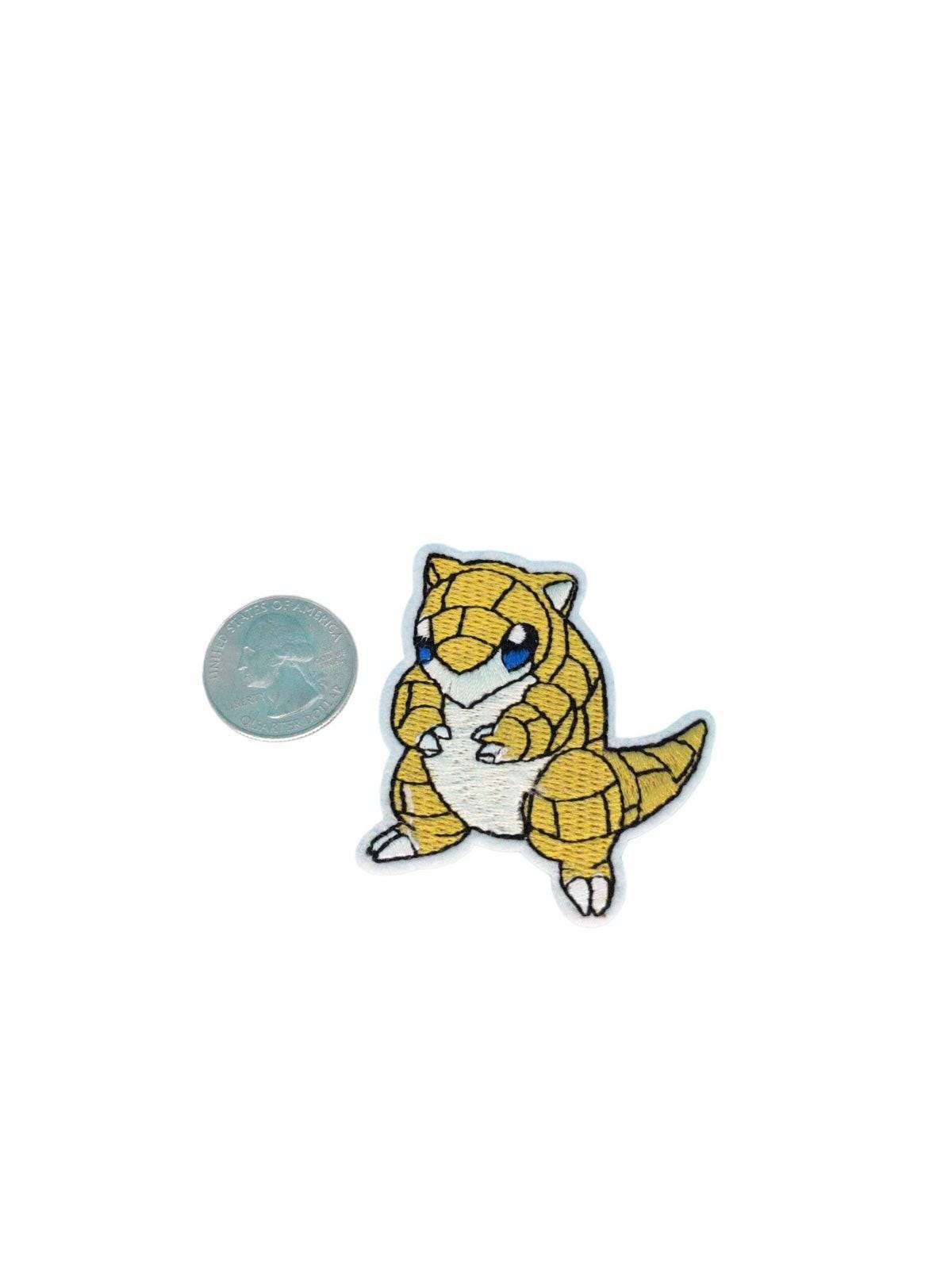 Sandshrew Poke Iron On Patch
