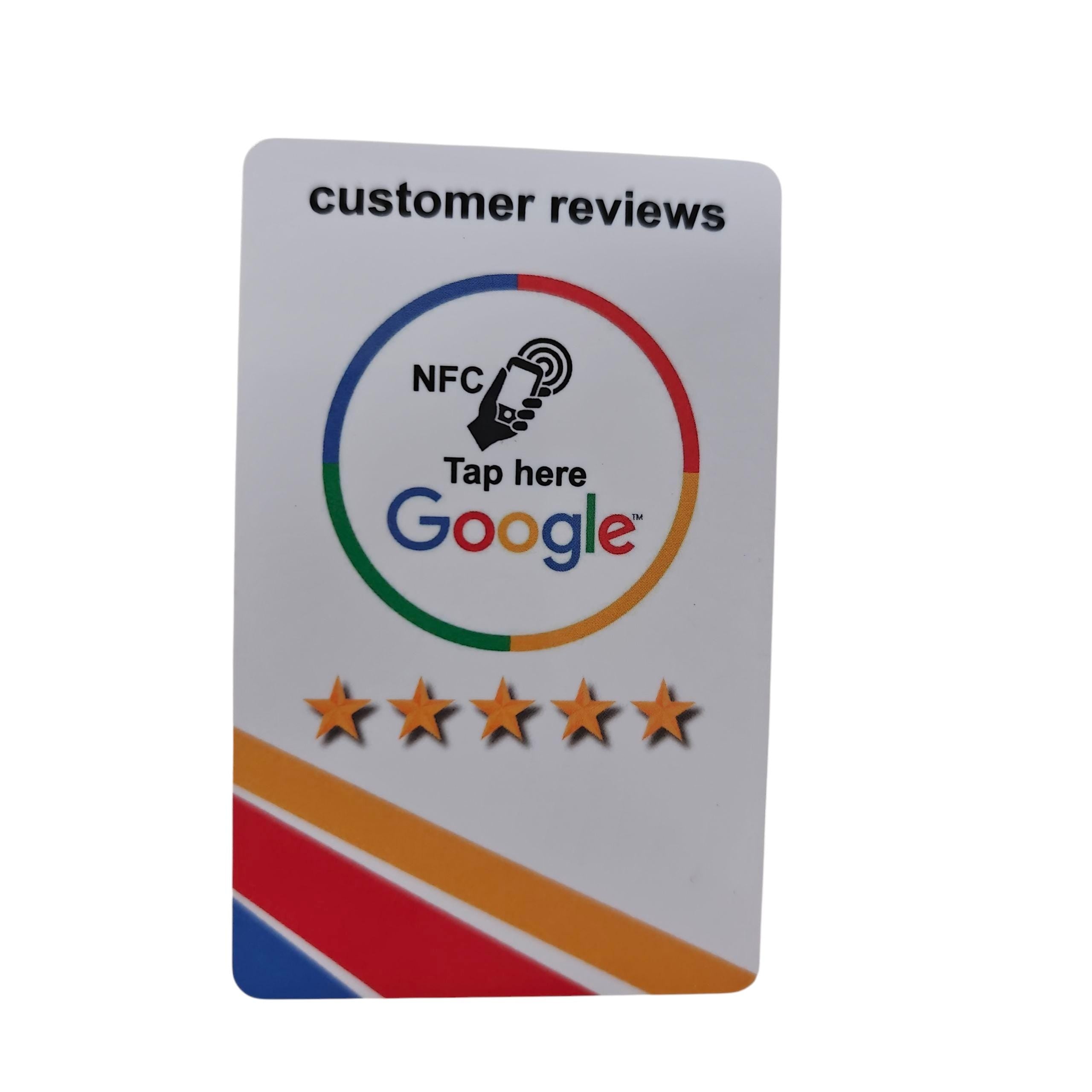 NFC Google Review Card: Tap to Review - Salon, Barber, Store