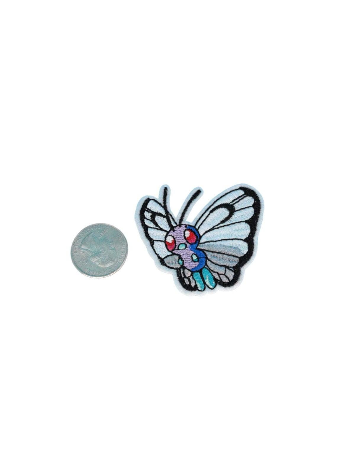 Butterfree Poke Iron On Patch