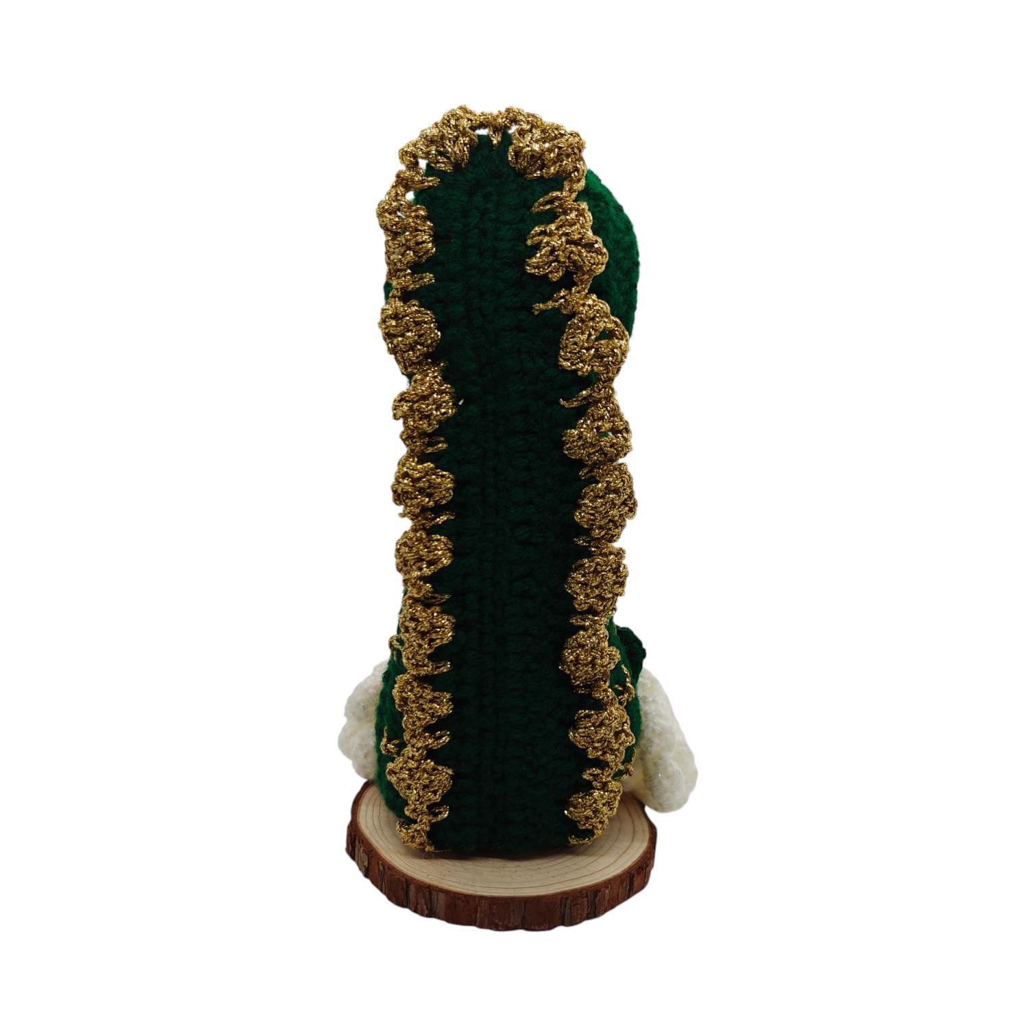 Handmade Crochet Our Lady of Guadalupe Amigurumi Doll - Virgen de Guadalupe Figura Tejida a Mano - 8" Catholic Religious Decor