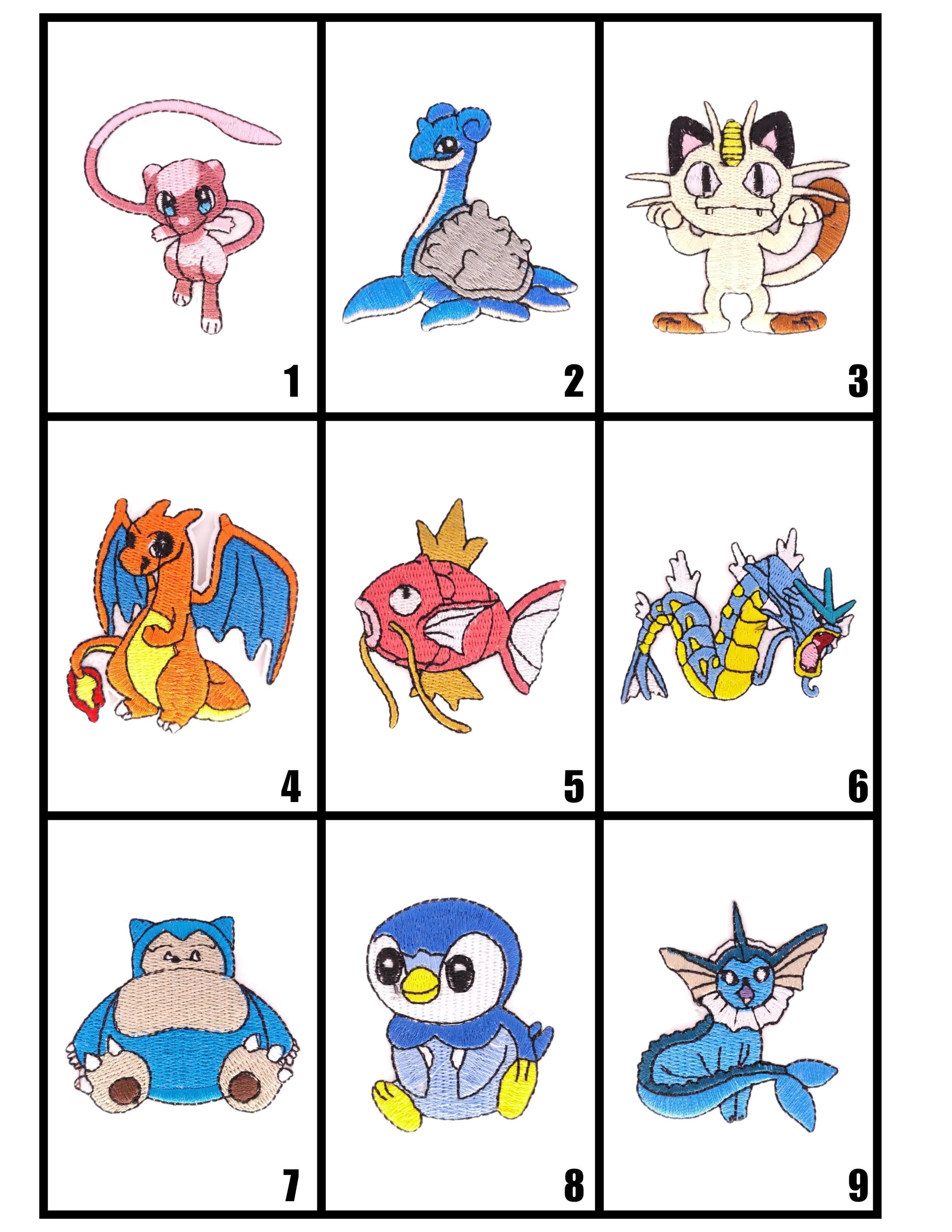 Poke Iron On Patches V1