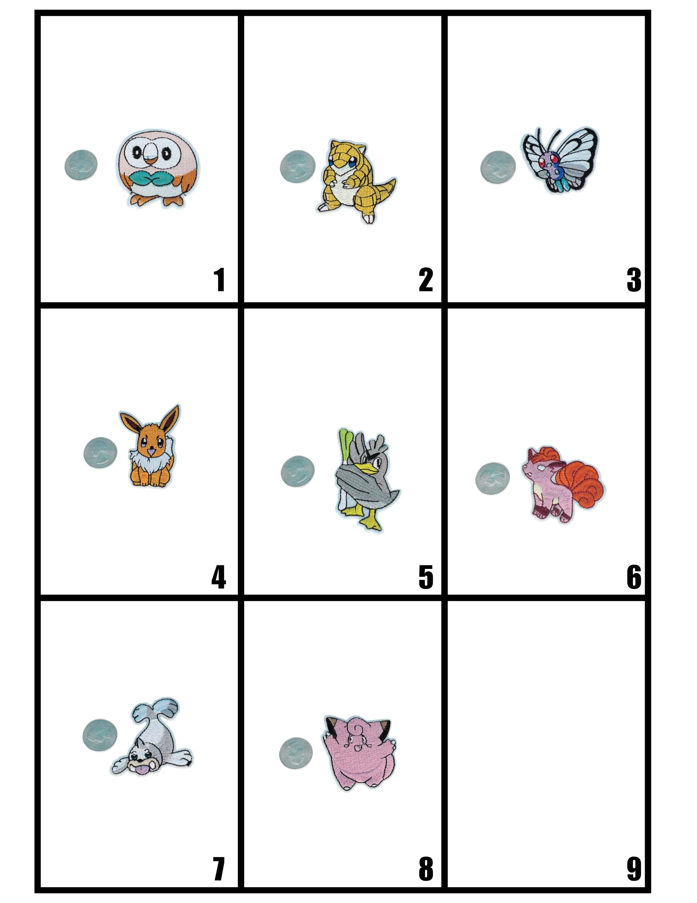 Poke Iron On Patches V3