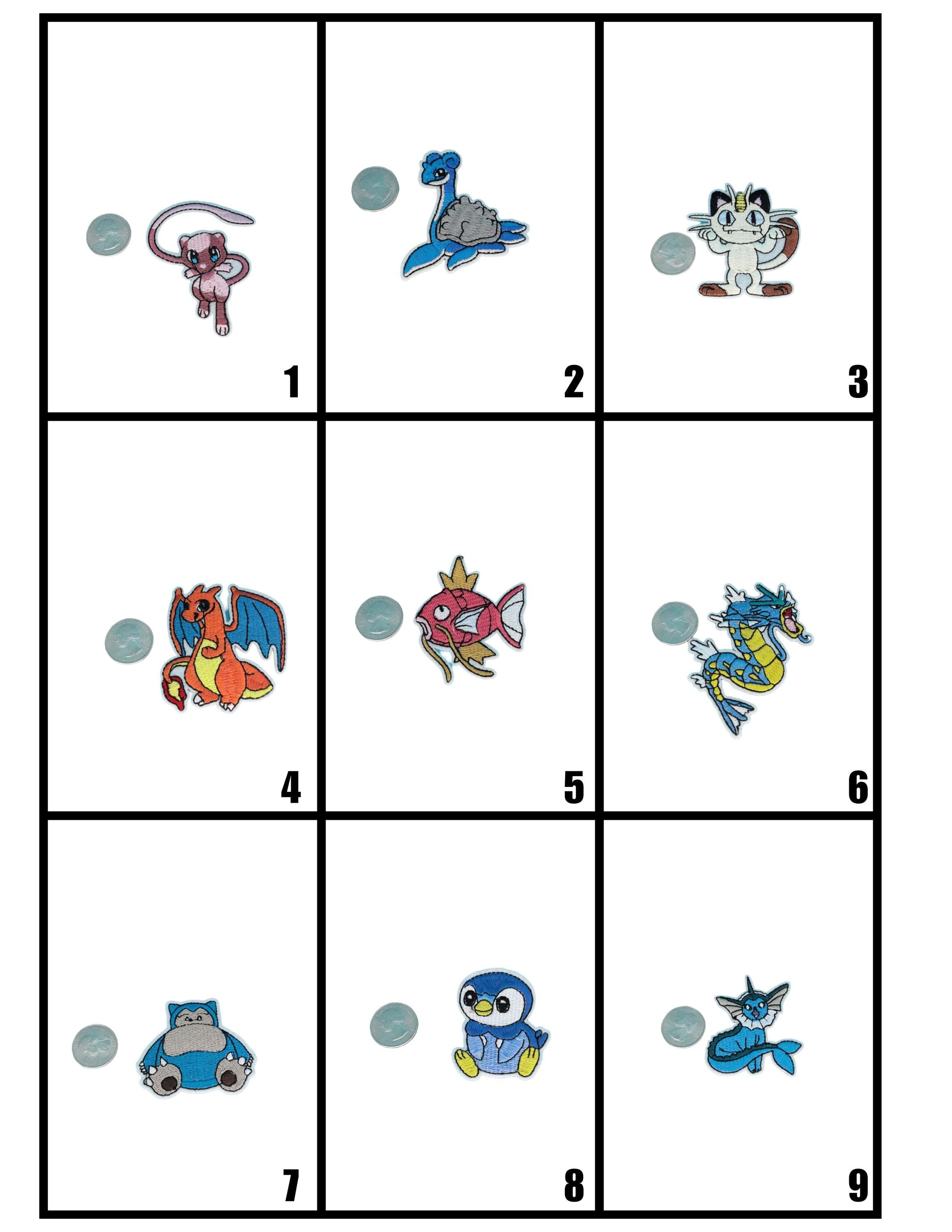 Poke Iron On Patches V1