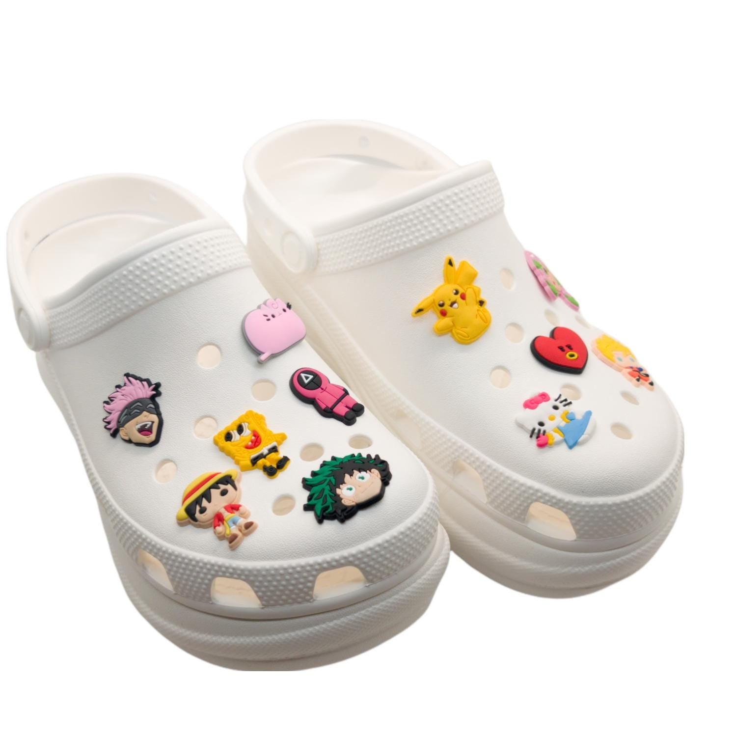 Anime Shoe Charms - Cute Cartoon Anime Clog Accessories for Fans | Pick Your Favorite Character Variation
