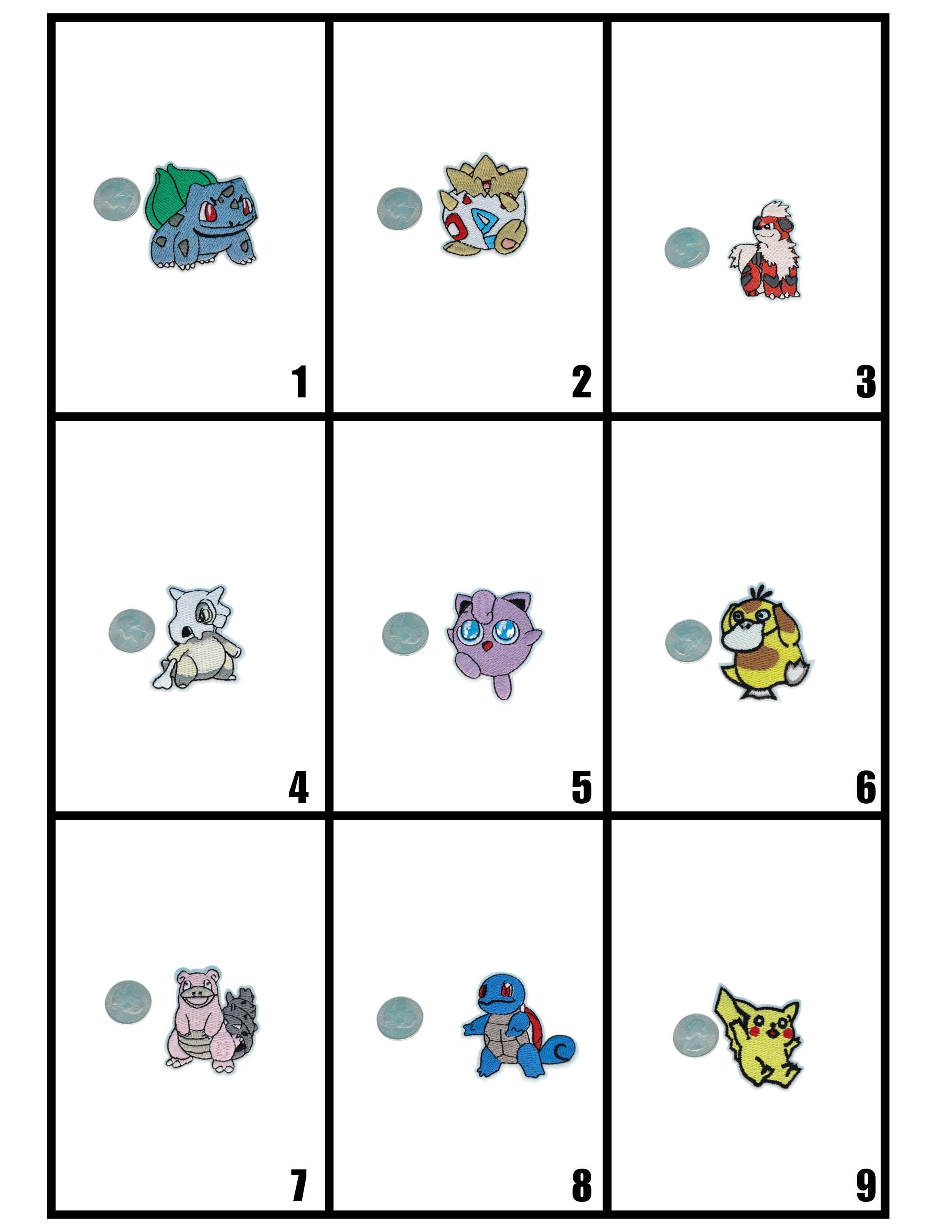 Poke Iron On Patches V2