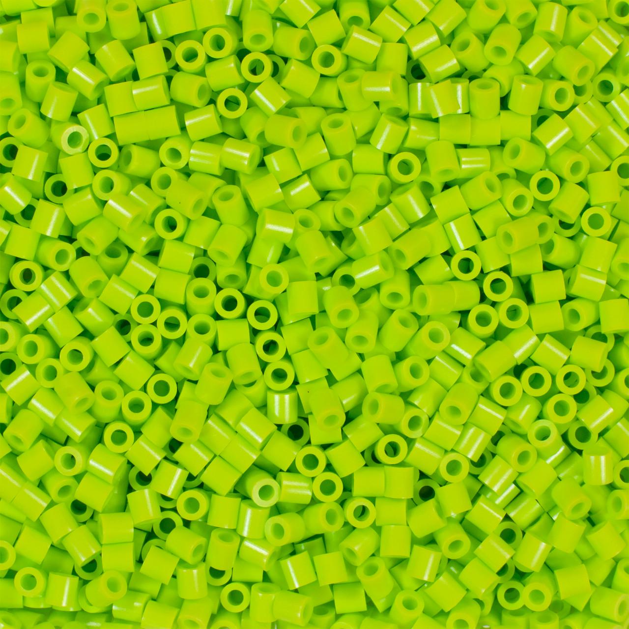 1,000 Perler Fuse Beads (5mm) – Green Garden Mix | Brown/Mint/Lime/Forest/ Greens for Pixel Art & Melty Bead Projects