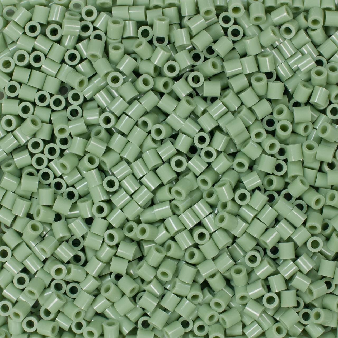 1,000 Perler Fuse Beads (5mm) – Green Garden Mix | Brown/Mint/Lime/Forest/ Greens for Pixel Art & Melty Bead Projects