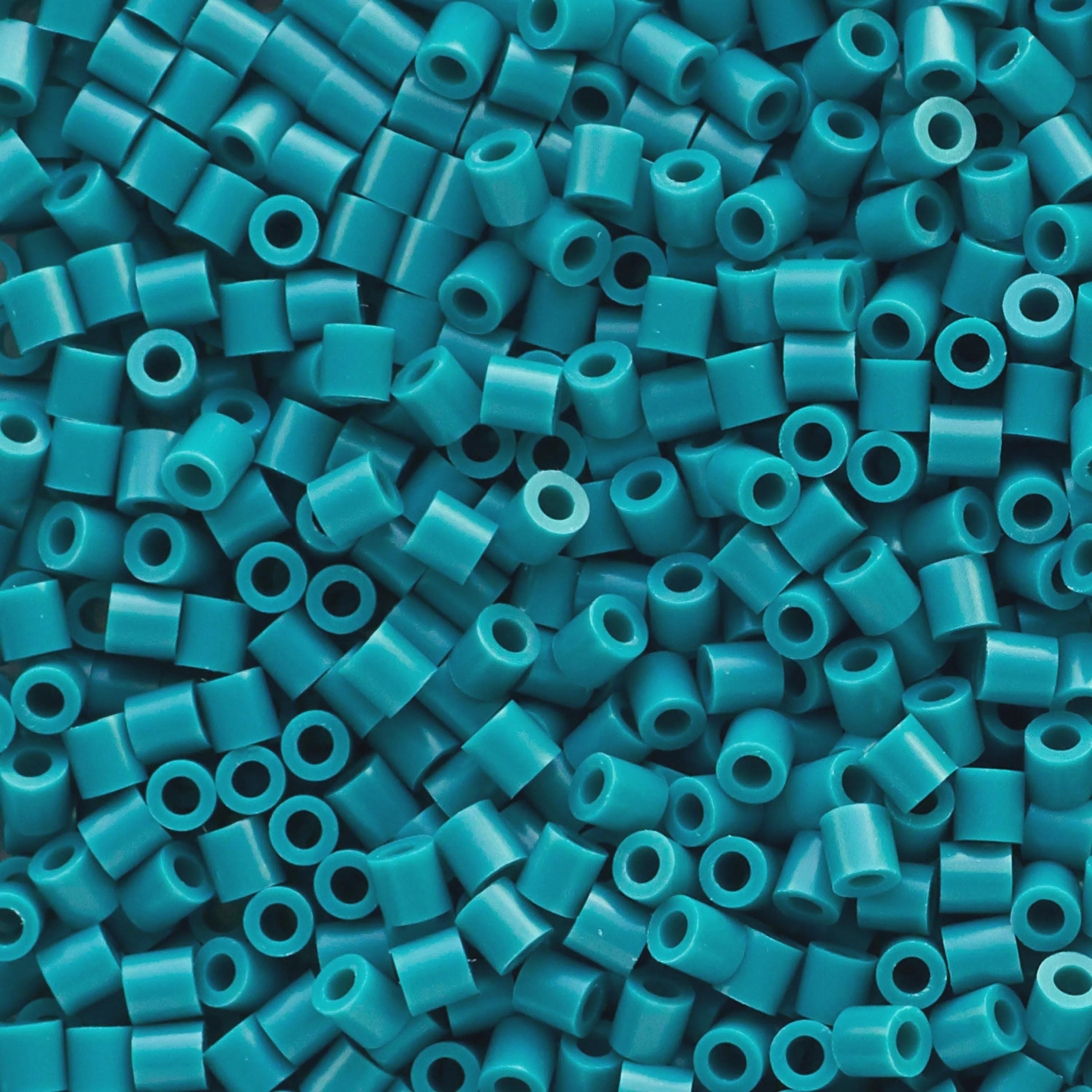 Perler Beads 1,000 Pack – Blues/Cool Colors (5mm) | Assorted Fuse Beads for Melty Bead & Pixel Art