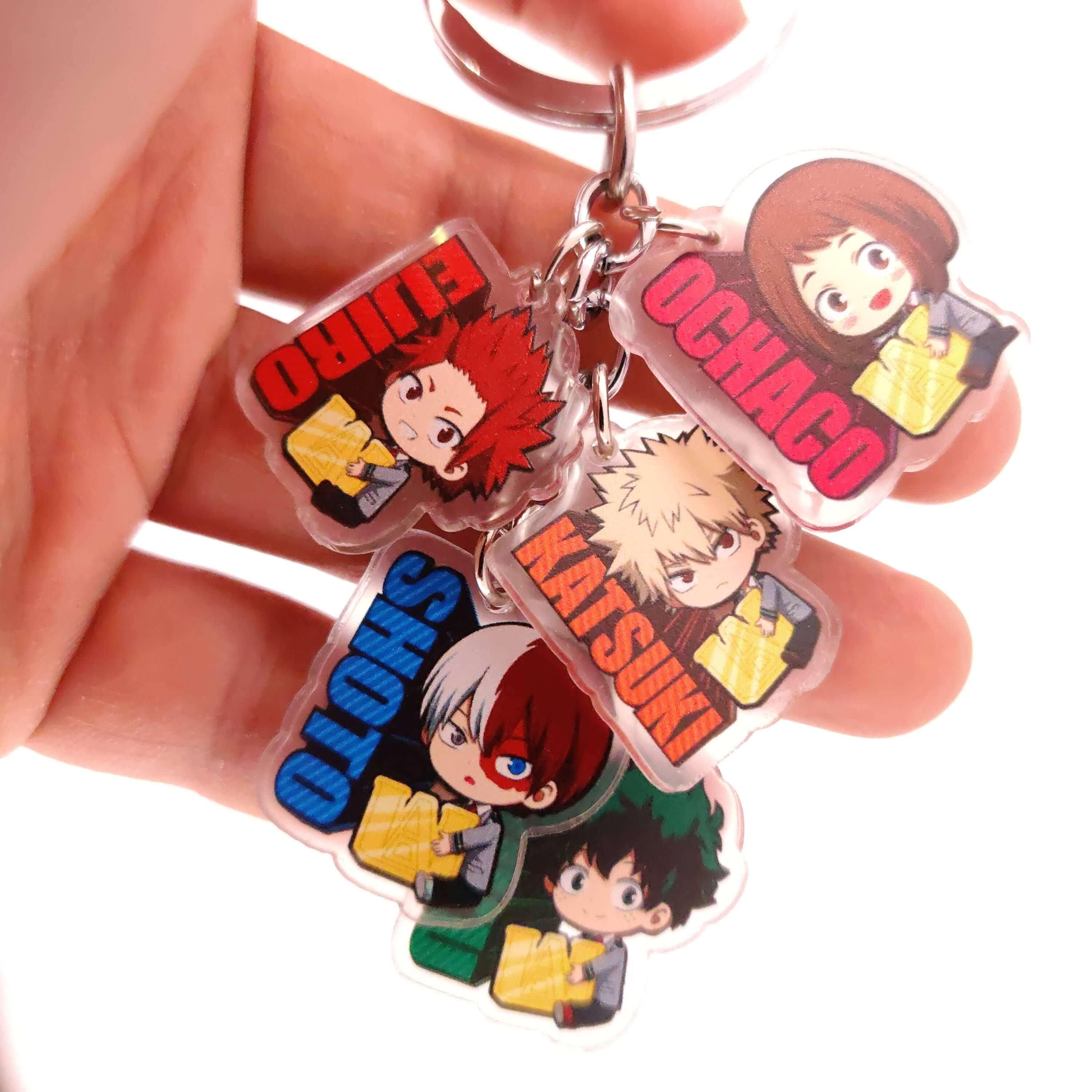 My Hero Academia 5pc Keychains - The Simple Merchant