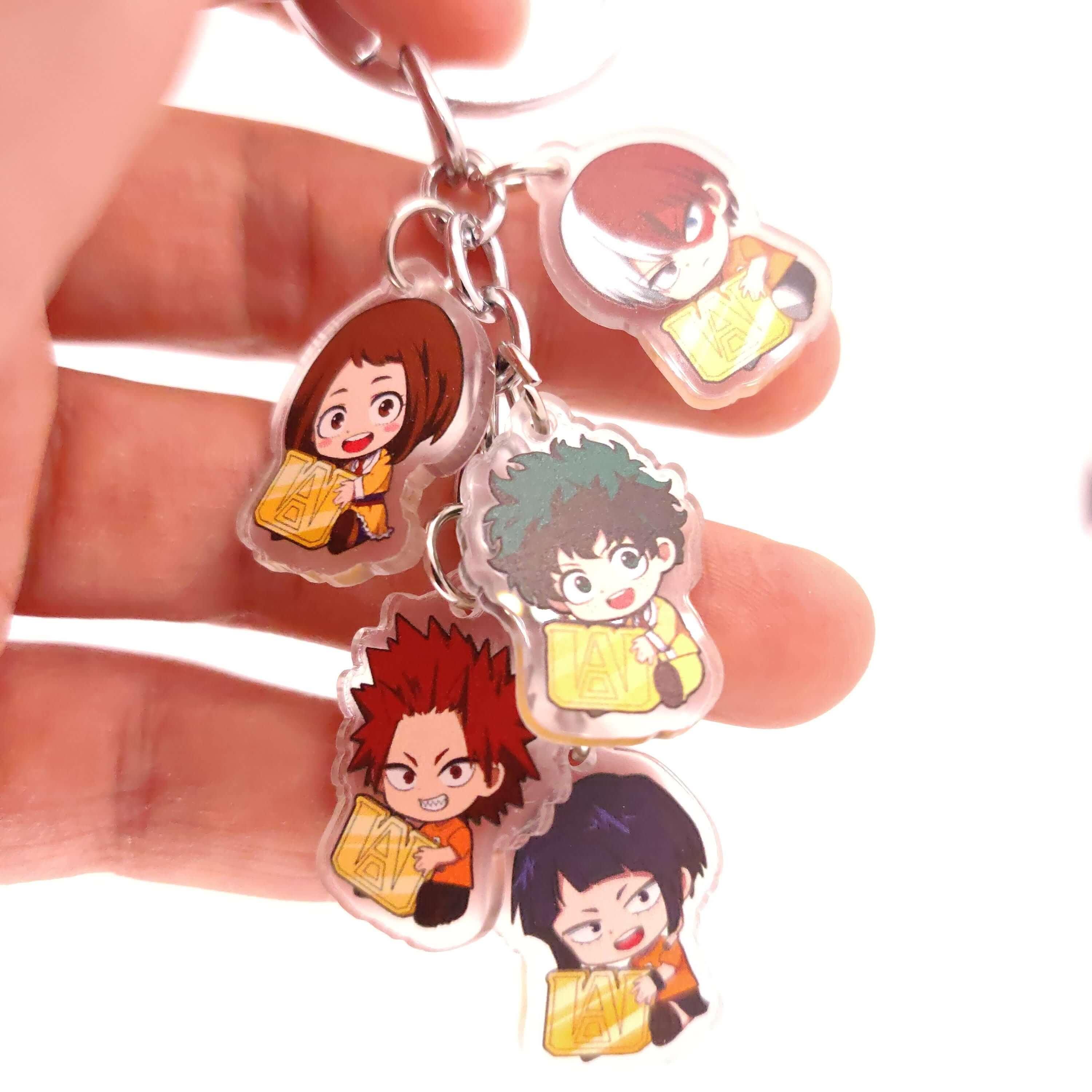 My Hero Academia 5pc Keychains - The Simple Merchant