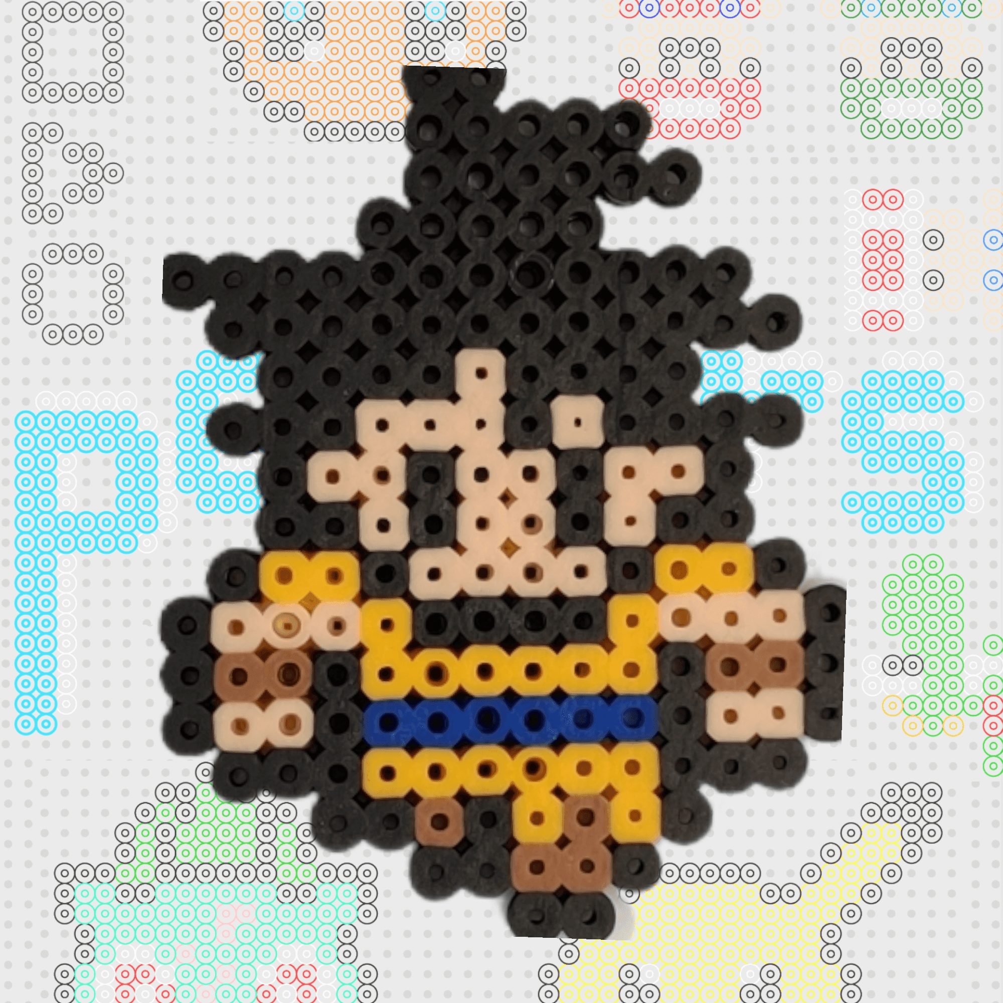 Goku Small Perler - The Simple Merchant
