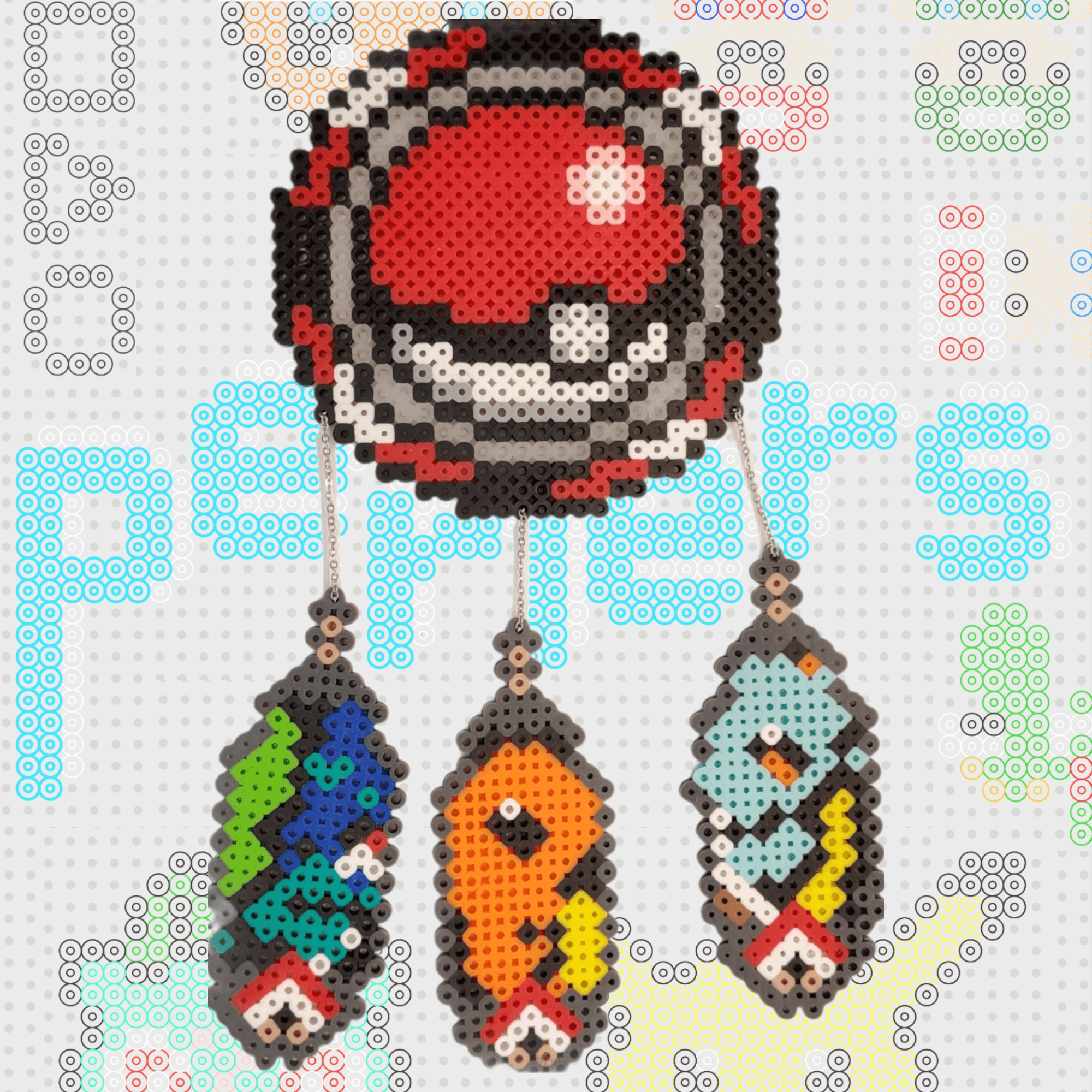 Pokemon Dream Catcher Perler - The Simple Merchant