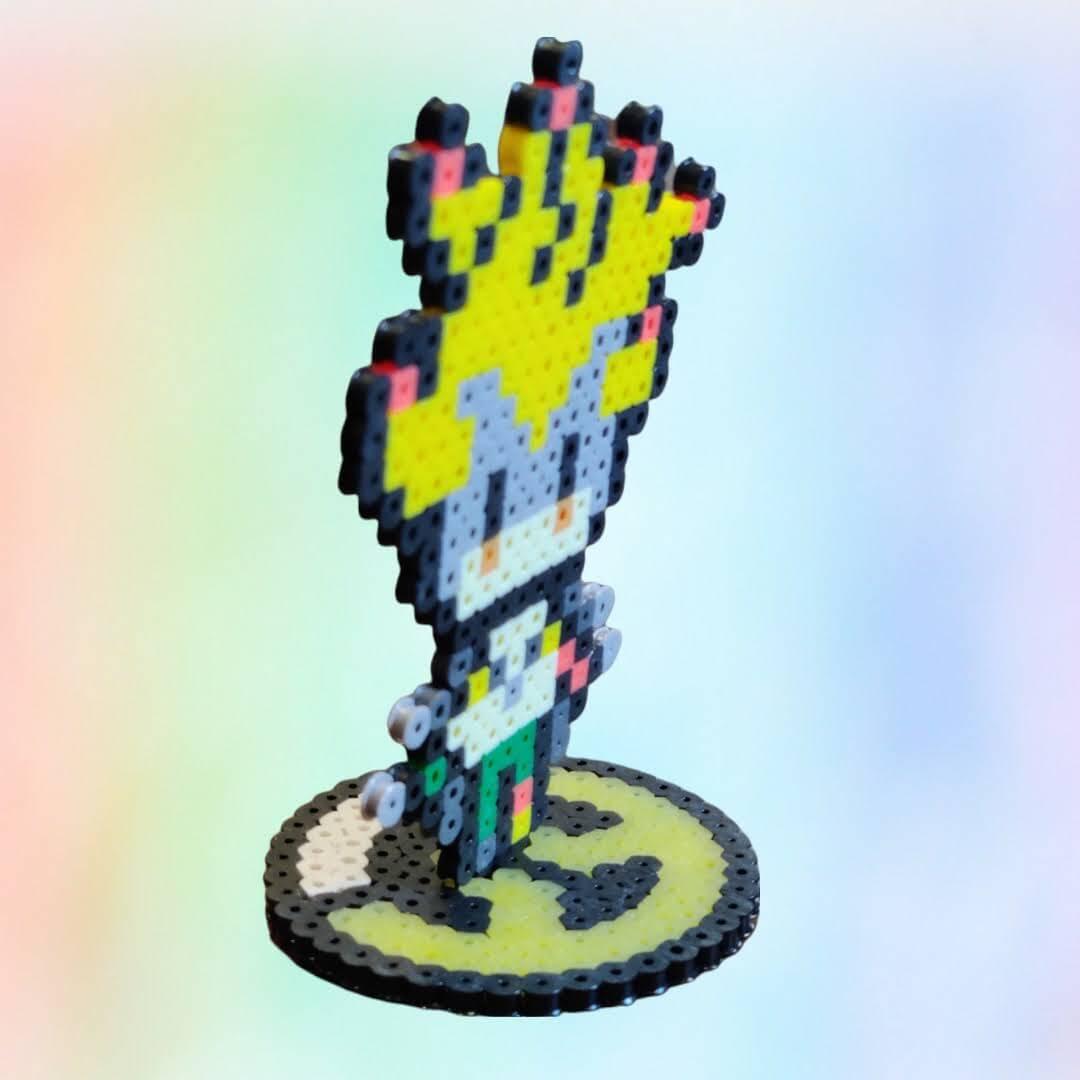Junkrat Small Perler - The Simple Merchant