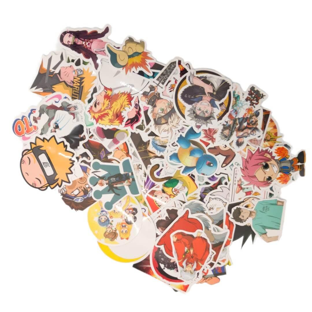Random Anime Sticker Grab Bag - The Simple Merchant
